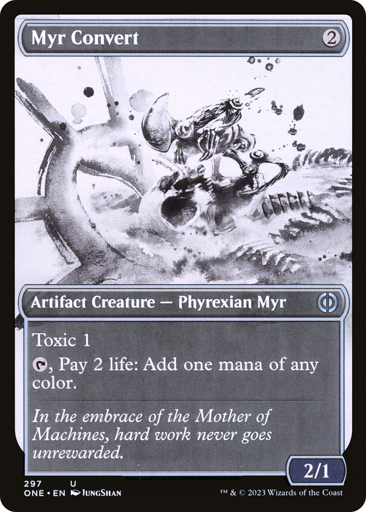 Myr Convert (Showcase Ichor) [Phyrexia: All Will Be One] | Exor Games Bridgewater