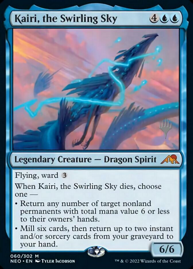 Kairi, the Swirling Sky (Promo Pack) [Kamigawa: Neon Dynasty Promos] | Exor Games Bridgewater