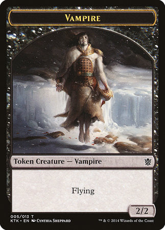 Vampire Token [Khans of Tarkir Tokens] | Exor Games Bridgewater