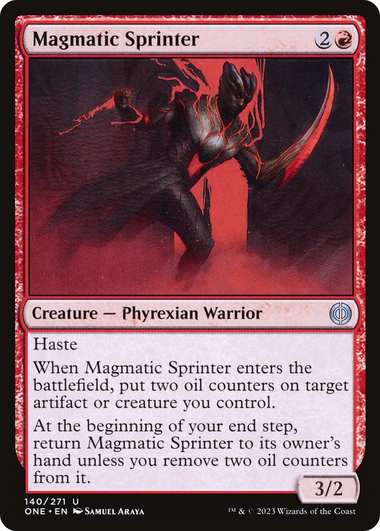 Magmatic Sprinter [Phyrexia: All Will Be One] | Exor Games Bridgewater