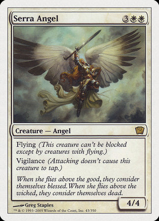 Serra Angel [Ninth Edition] | Exor Games Bridgewater