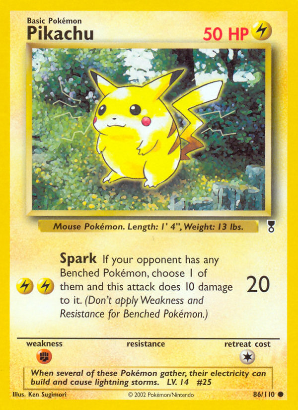 Pikachu (86/110) [Legendary Collection] | Exor Games Bridgewater