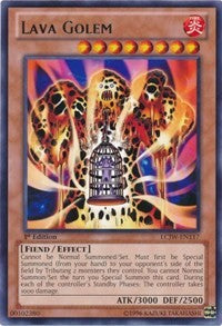 Lava Golem [LCJW-EN117] Rare | Exor Games Bridgewater