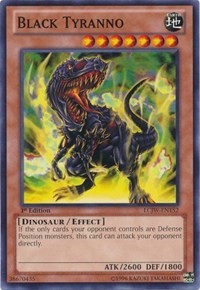 Black Tyranno [LCJW-EN152] Common | Exor Games Bridgewater