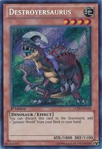 Destroyersaurus [LCJW-EN158] Secret Rare | Exor Games Bridgewater