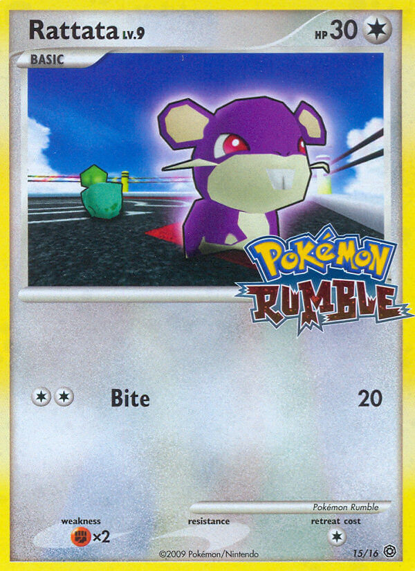 Rattata (15/16) [Pokémon Rumble] | Exor Games Bridgewater