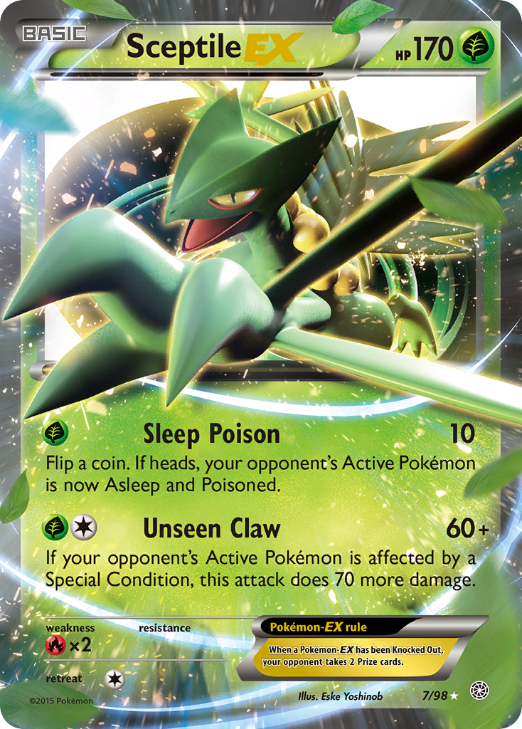 Sceptile EX (7/98) [XY: Ancient Origins] | Exor Games Bridgewater