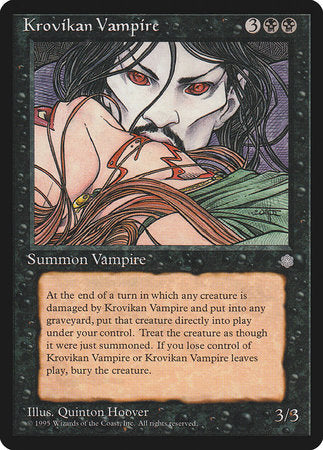 Krovikan Vampire [Ice Age] | Exor Games Bridgewater