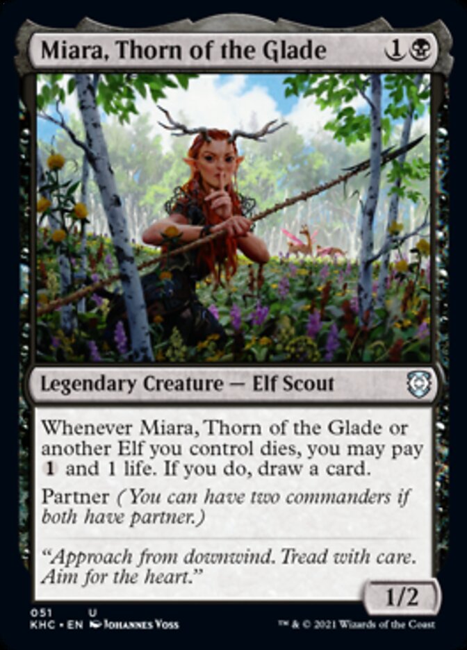 Miara, Thorn of the Glade [Kaldheim Commander] | Exor Games Bridgewater