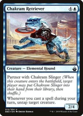 Chakram Retriever [Battlebond Promos] | Exor Games Bridgewater