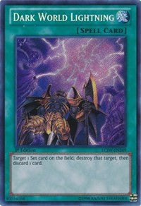 Dark World Lightning [LCJW-EN249] Secret Rare | Exor Games Bridgewater