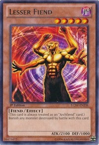 Lesser Fiend [LCJW-EN238] Rare | Exor Games Bridgewater