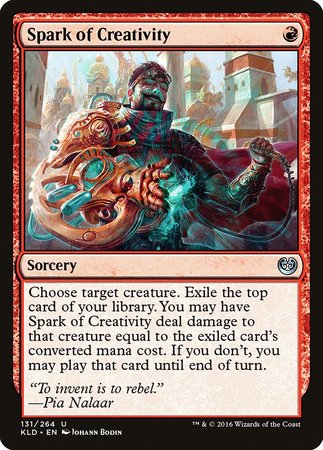 Spark of Creativity [Kaladesh] | Exor Games Bridgewater