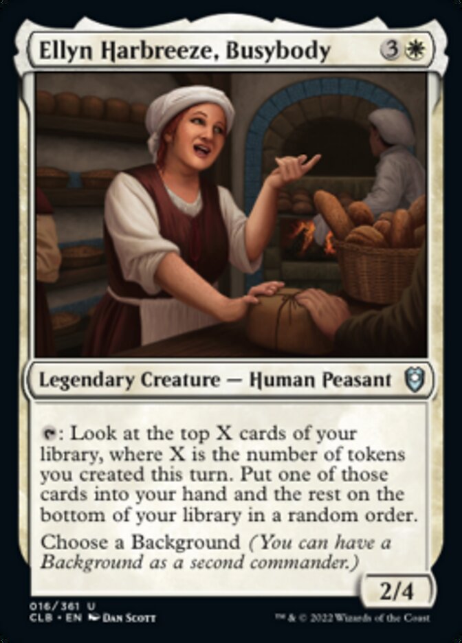 Ellyn Harbreeze, Busybody [Commander Legends: Battle for Baldur's Gate] | Exor Games Bridgewater