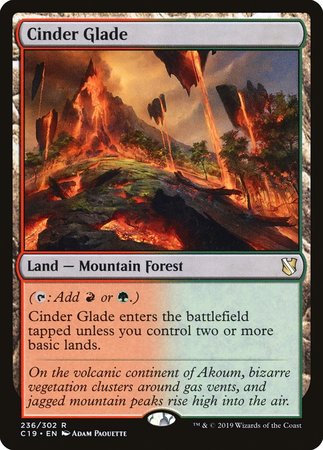 Cinder Glade [Commander 2019] | Exor Games Bridgewater