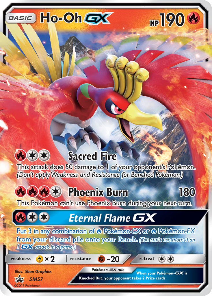 Ho-Oh GX (SM57) [Sun & Moon: Black Star Promos] | Exor Games Bridgewater