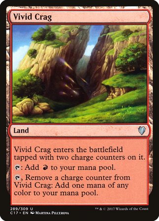 Vivid Crag [Commander 2017] | Exor Games Bridgewater