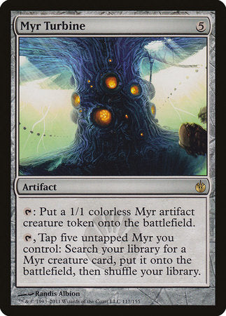 Myr Turbine [Mirrodin Besieged] | Exor Games Bridgewater