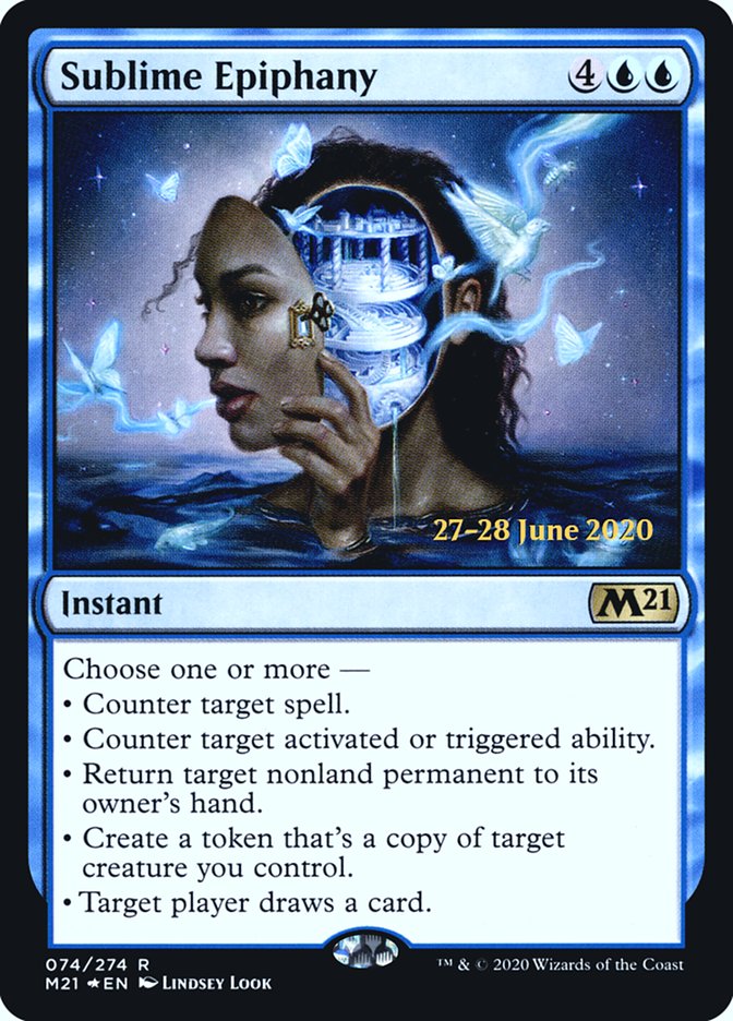 Sublime Epiphany  [Core Set 2021 Prerelease Promos] | Exor Games Bridgewater