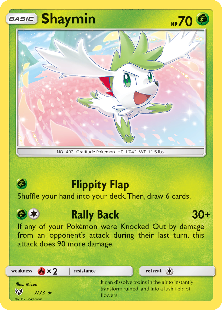 Shaymin (7/73) [Sun & Moon: Shining Legends] | Exor Games Bridgewater