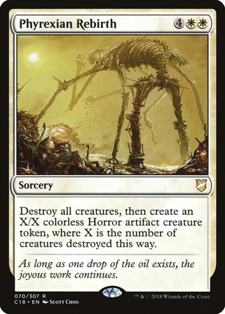 Phyrexian Rebirth [Commander 2018] | Exor Games Bridgewater