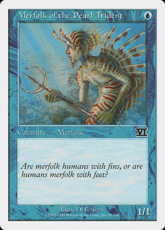 Merfolk of the Pearl Trident [Classic Sixth Edition] | Exor Games Bridgewater