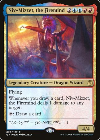 Niv-Mizzet, the Firemind [GRN Guild Kit] | Exor Games Bridgewater