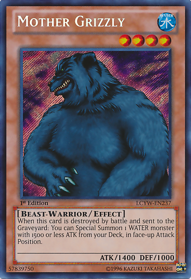 Mother Grizzly [LCYW-EN237] Secret Rare | Exor Games Bridgewater