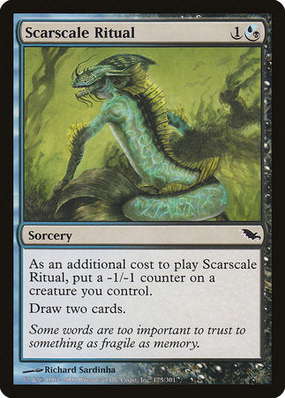 Scarscale Ritual [Shadowmoor] | Exor Games Bridgewater