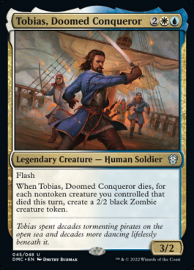 Tobias, Doomed Conqueror [Dominaria United Commander] | Exor Games Bridgewater