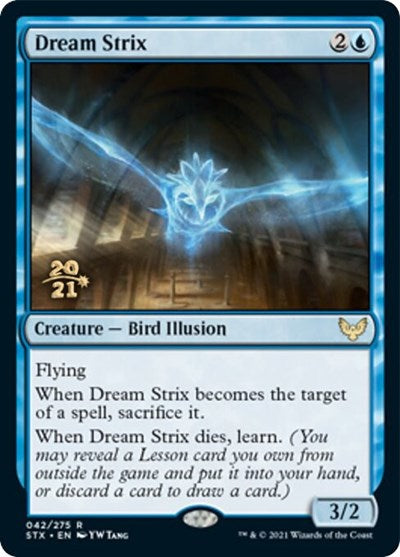 Dream Strix [Strixhaven: School of Mages Prerelease Promos] | Exor Games Bridgewater