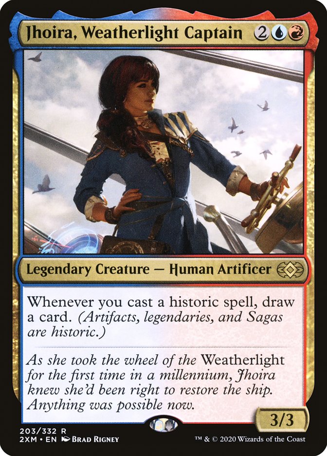 Jhoira, Weatherlight Captain [Double Masters] | Exor Games Bridgewater