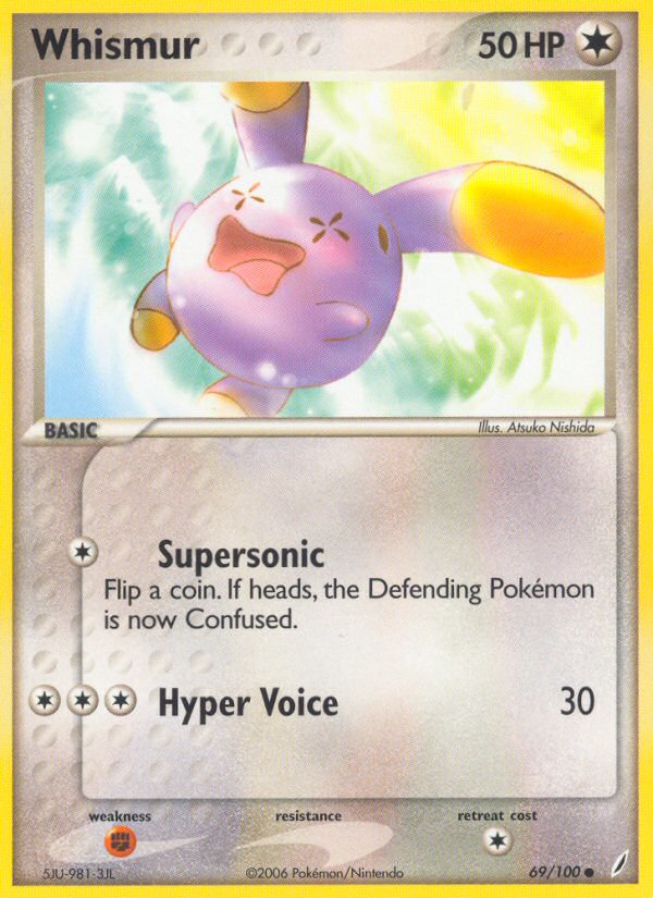 Whismur (69/100) [EX: Crystal Guardians] | Exor Games Bridgewater