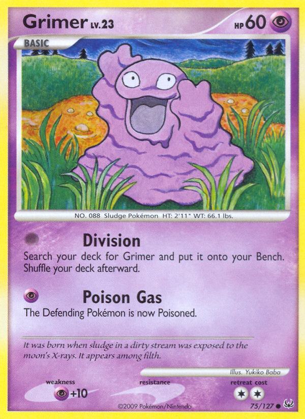 Grimer (75/127) [Platinum: Base Set] | Exor Games Bridgewater