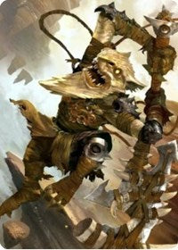 Teeterpeak Ambusher Art Card [Zendikar Rising Art Series] | Exor Games Bridgewater