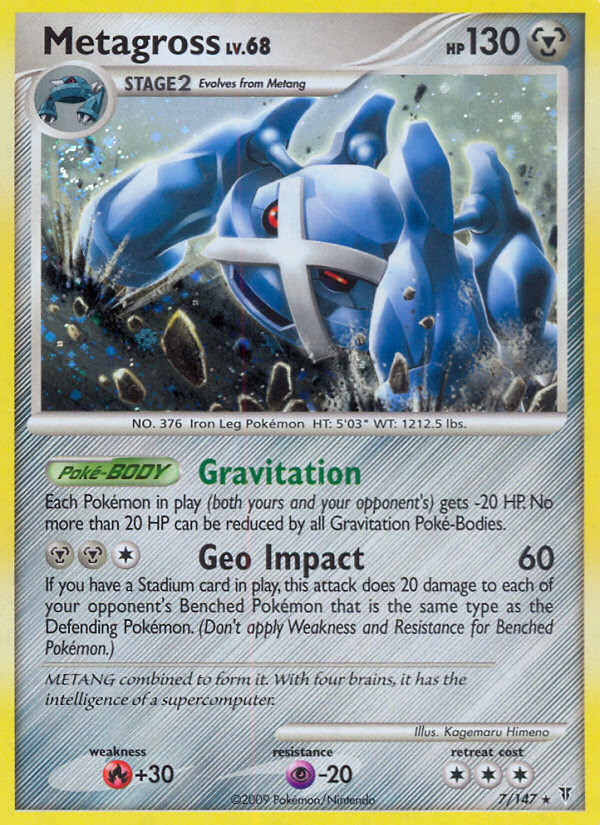 Metagross (7/147) [Platinum: Supreme Victors] | Exor Games Bridgewater