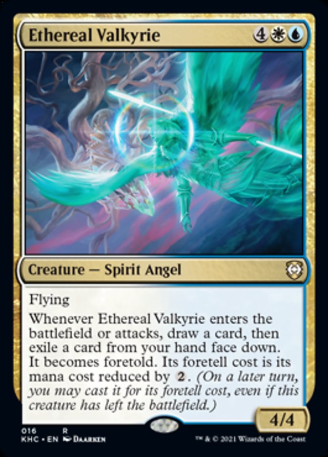 Ethereal Valkyrie [Kaldheim Commander] | Exor Games Bridgewater