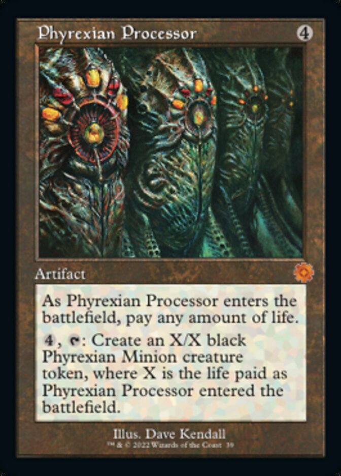 Phyrexian Processor (Retro) [The Brothers' War Retro Artifacts] | Exor Games Bridgewater