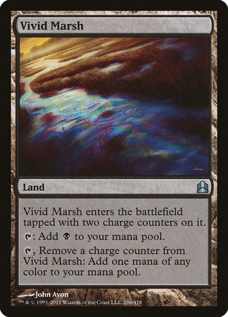 Vivid Marsh [Commander 2011] | Exor Games Bridgewater