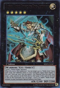 Sacred Noble Knight of King Artorigus [SHSP-EN087] Ultra Rare | Exor Games Bridgewater