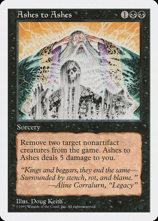 Ashes to Ashes [Fifth Edition] | Exor Games Bridgewater