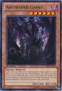 Archfiend Giant [SHSP-EN083] Rare | Exor Games Bridgewater