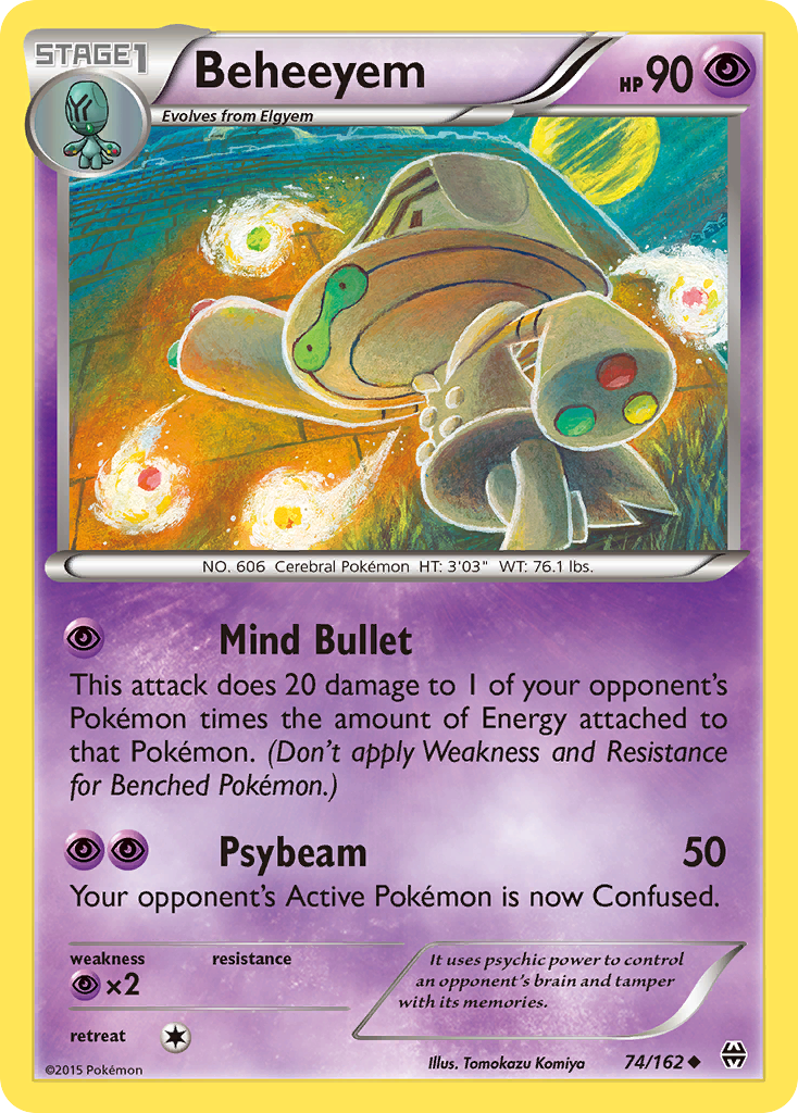 Beheeyem (74/162) [XY: BREAKthrough] | Exor Games Bridgewater