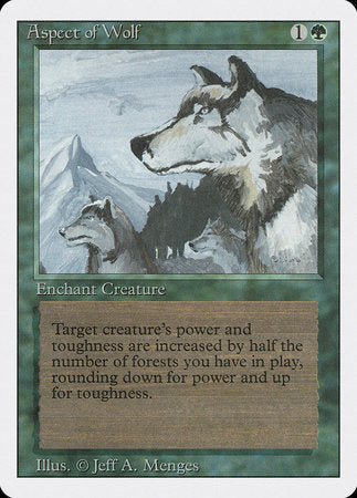 Aspect of Wolf [Revised Edition] | Exor Games Bridgewater