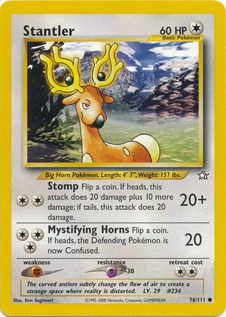 Stantler (76/111) [Neo Genesis Unlimited] | Exor Games Bridgewater