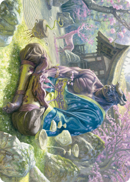 Kosei, Penitent Warlord Art Card [Kamigawa: Neon Dynasty Art Series] | Exor Games Bridgewater