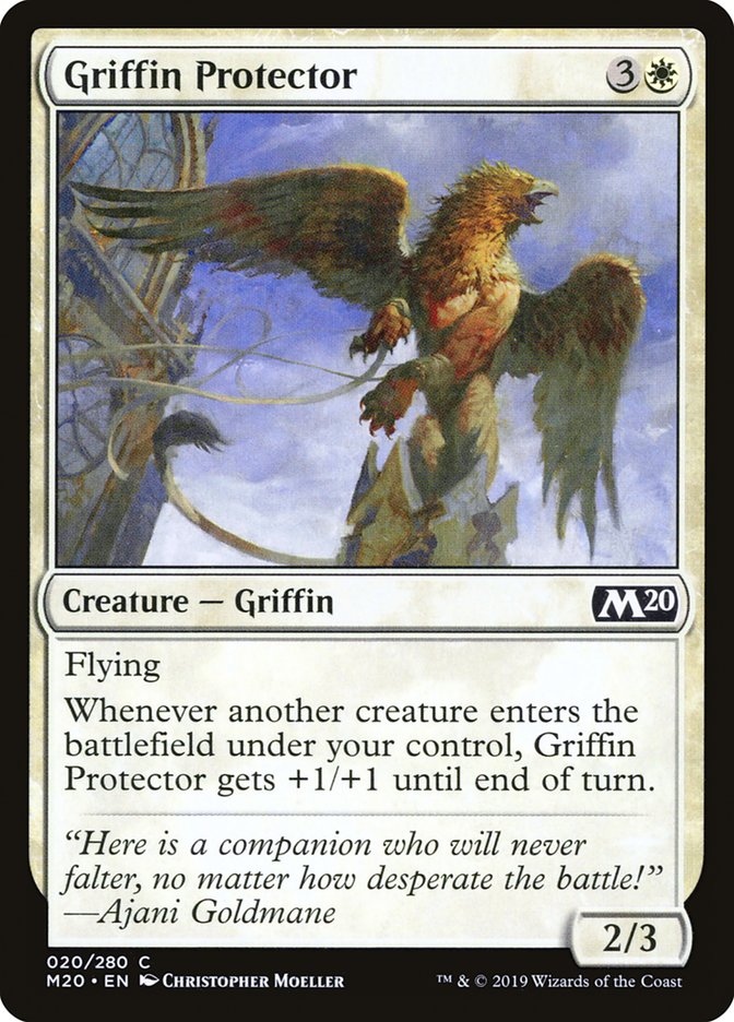 Griffin Protector [Core Set 2020] | Exor Games Bridgewater