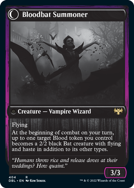 Voldaren Bloodcaster // Bloodbat Summoner [Innistrad: Double Feature] | Exor Games Bridgewater