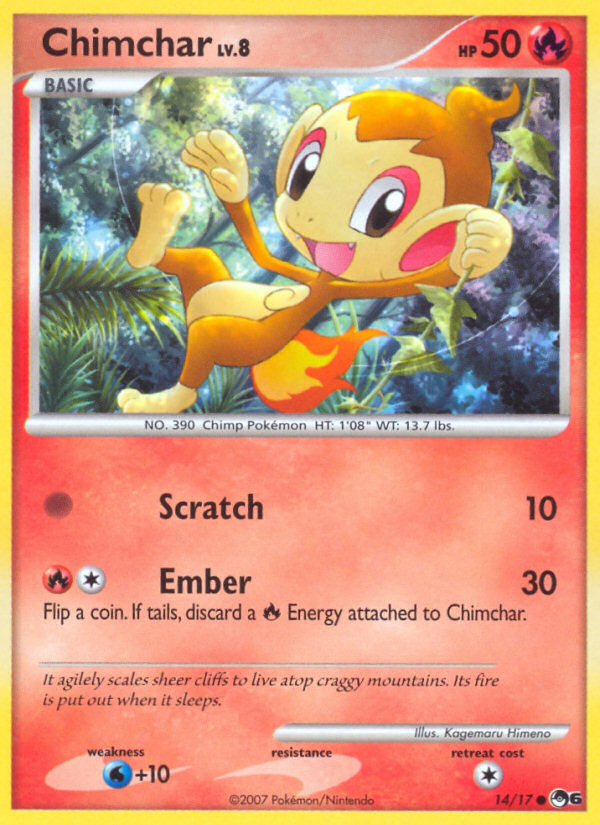 Chimchar (14/17) [POP Series 6] | Exor Games Bridgewater