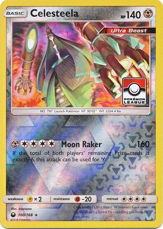 Celesteela (100/168) (League Promo) [Sun & Moon: Celestial Storm] | Exor Games Bridgewater